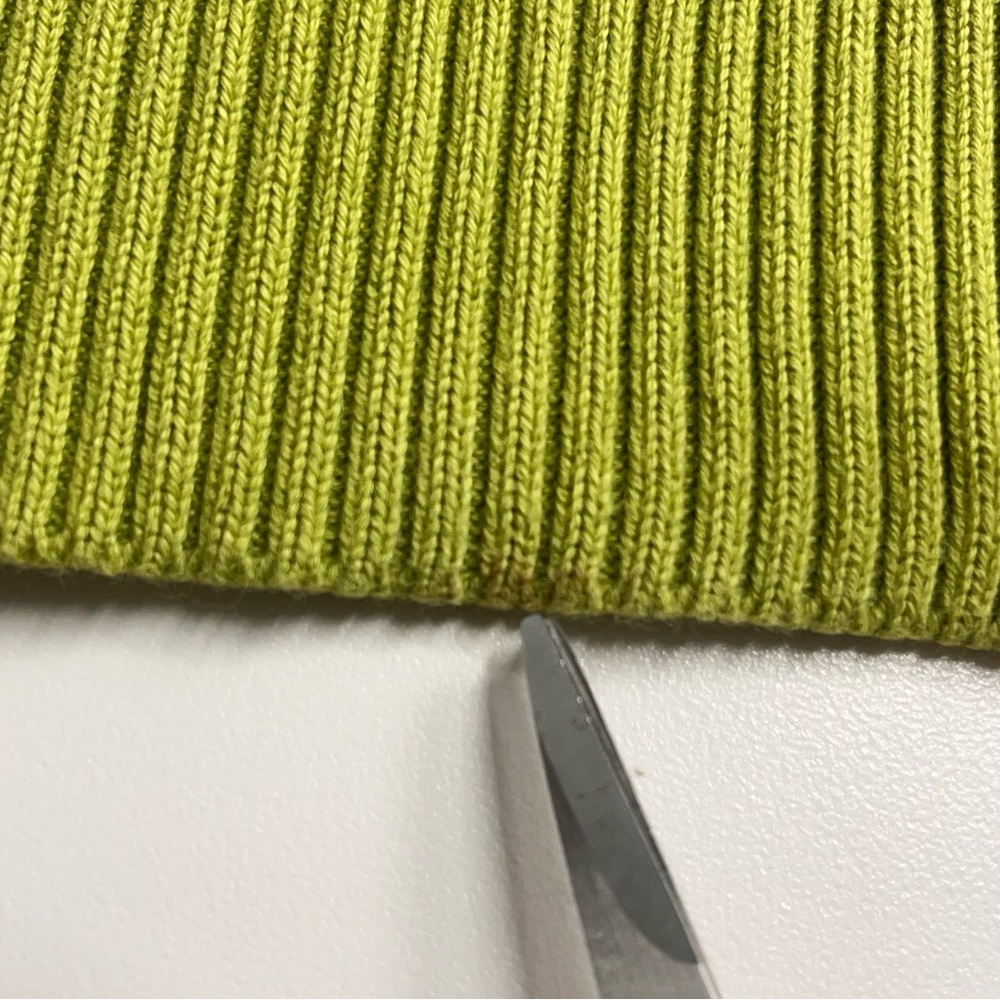Imperfect vintage Y2K Talbots Woman pima cotton knit sweater ribbed 2X 1X XL ?‎ - Picture 3 of 16